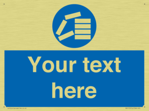 Custom Stack Correctly Sign